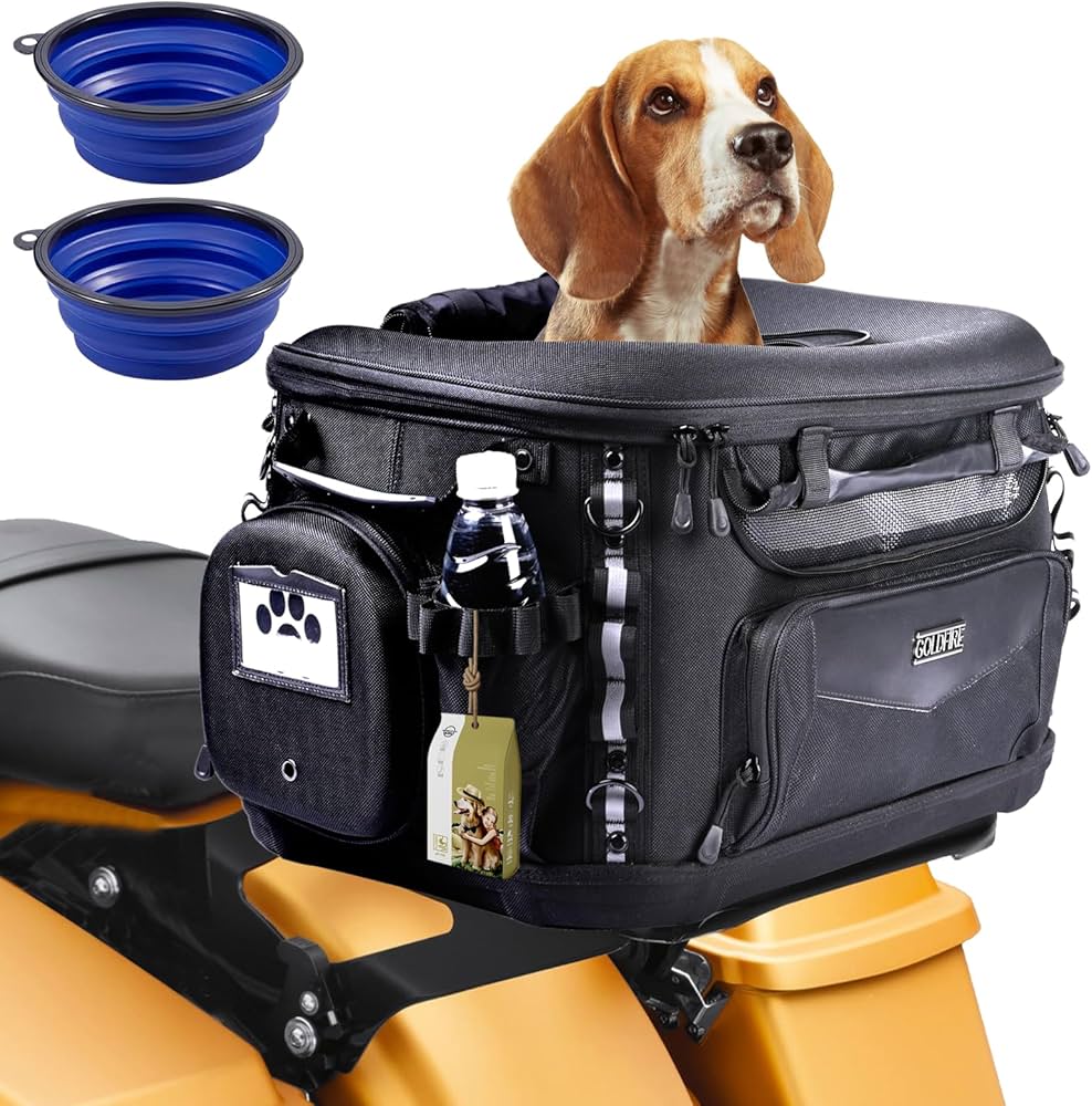 Motorcycle Dog Carrier Large