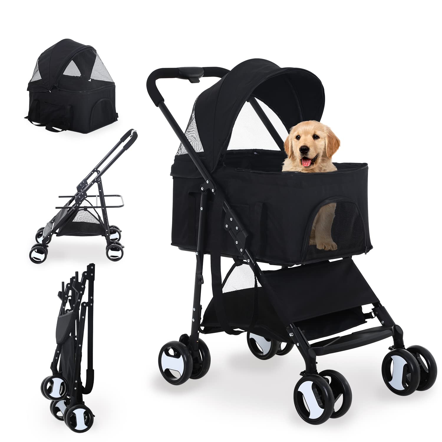 Dog Pram for Small Dogs